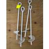 Image 2 : 4 TENT ANCHOR BOLTS & 2 QUICK GRIP CLAMPS