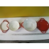 Image 2 : 2 COPCO ENAMEL CAST IRON POTS W/LIDS