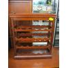 Image 1 : WINE RACK W/SERVING TRAY