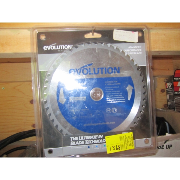 EVOLUTION 9" METAL SAW BLADE