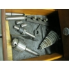 Image 14 : EMCO MAXIMAT V10-P SMALL METAL LATHE W/MILLING HEAD & ASST. ACCESSORIES