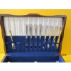 Image 3 : SPOON SET IN WOOD CASE