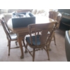 Image 1 : VILAS MAPLE TABLE & 4 CHAIRS