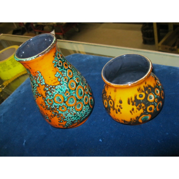 2 JASPA VASES