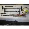 Image 1 : MISC. BASEBALL BATS, TIRE PUMPS & A SOCCER BALL