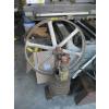 Image 1 : PISTON DRIVEN VAC PUMP & CENTURY LG. 1HP VINTAGE ELECTRIC MOTOR W/WOODEN DRIVE WHEEL