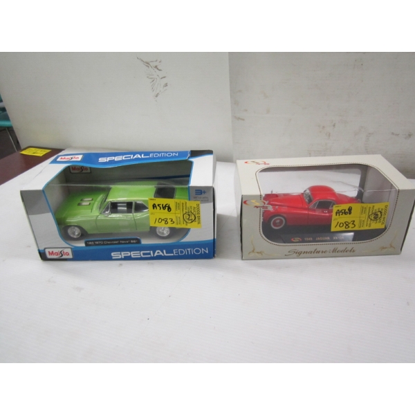 2 DIECAST CARS