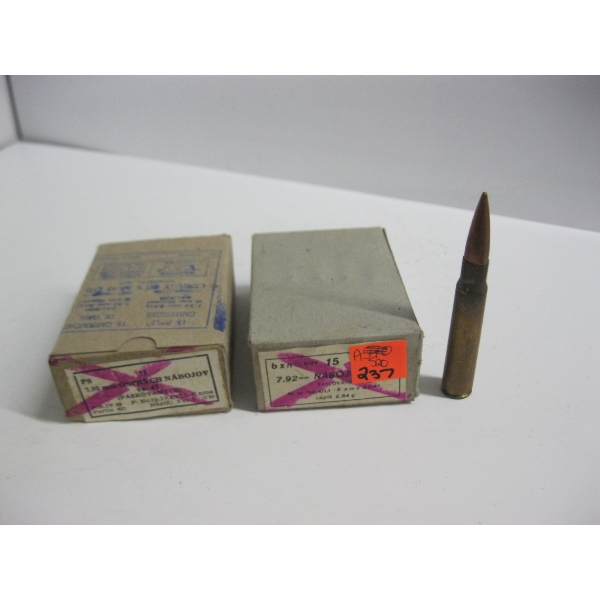 NABOJU 7.92MM BALL (8MM MAUSER)|2X15 CARTRIDGES