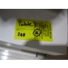 Image 3 : 2 SM. WHITE TABLES W/ROLLERS