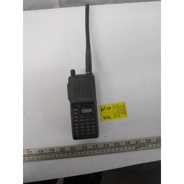 ICOM HANDHELD VHF RADIO - NO CHARGER