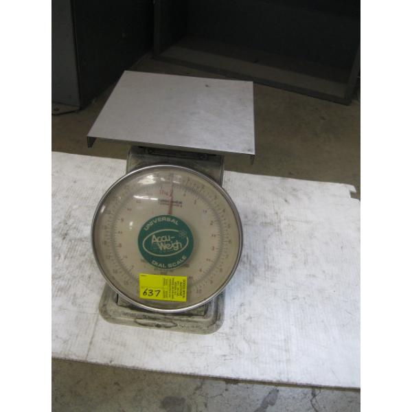 UNIVERSAL ACCU-DIAL SCALE