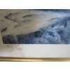 Image 2 : NUMBERED FRAMED PAINTING OF COUGAR, SIGNED, 147/200