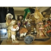 Image 3 : LG. LOT OF PAPER MACHE FIGURINES