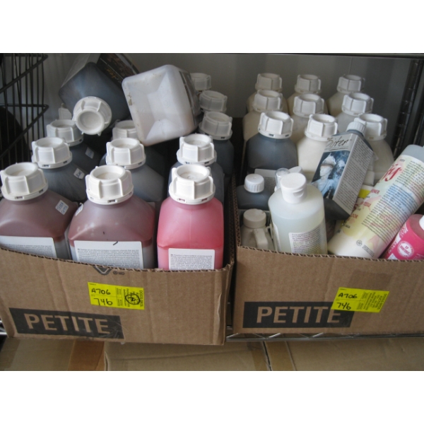 2 FLATS OF FABRIC STIFFENER & FABRIC HARDENER, ETC.