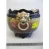Image 2 : LG. PAINTED FLOWER DECORATIVE BOWL
