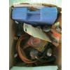 Image 4 : 4 BOXES OF MISC. GARDEN ACCESS., TOOLS, CHRISTMAS LIGHTS, ETC.