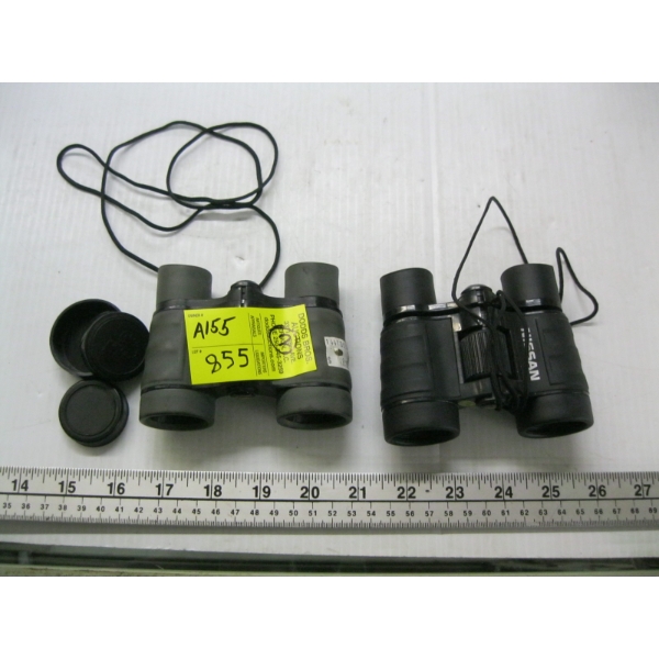 2 PAIR OF MINI BINOCULARS