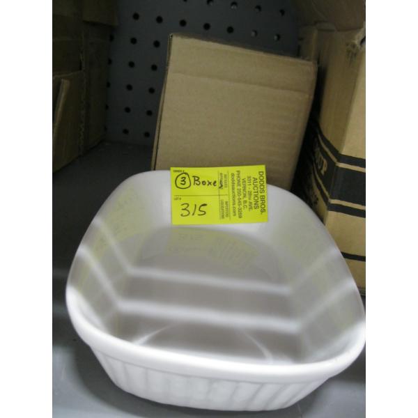 3 BOXES (4 PER BOX) OF 7OZ BAKING DISHES