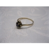 Image 3 : 10KT RING W/SM. PURPLE STONE, 1G, SZ 6