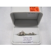 Image 2 : LADIES 14KT 2 PIECE WHITE GOLD RING SET, W/A $2,855, SZ 7