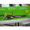 Image 3 : GREENWORKS CORDED 16" CHAINSAW - NEW IN BOX