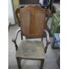 Image 5 : LG. DINING TABLE W/6 CHAIRS & 2 LEAVES