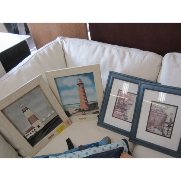 4 FRAMED PICTURES