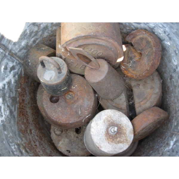 BUCKET W/ASST. WEIGHTS