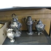Image 2 : 6 SILVERPLATE TEAPOTS, ETC.