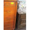 Image 5 : LG. 5 DRAWER CHEST OF DRAWERS W/LOCKING SIDE PANEL - NO KEY