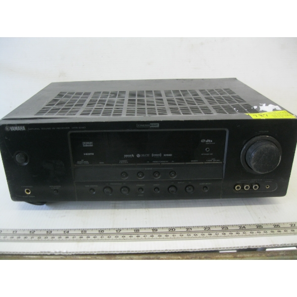YAMAHA NATURAL SURROUND AV RECEIVER, HTR-6140