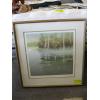 Image 1 : FRAMED NUMBERED PRINT "MOUNTAIN LAKE" 15/186, SIGNED