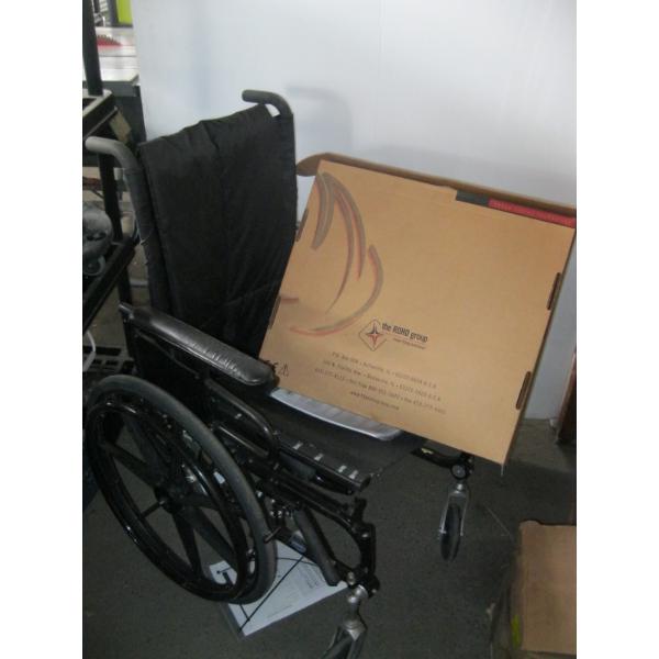 WHEELCHAIR & LOW PROFILE CUSHION W/COVER 18"X20"