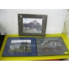 Image 1 : 3 PIECE MATCHING FRAMED PRINT SET