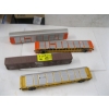 Image 1 : 4 LG. HO TRAIN CARS