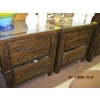 Image 1 : 2 MATCHING 3 DRAWER NIGHTSTANDS