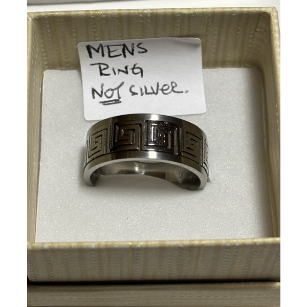 MEN'S RING - NOT SILVER, SZ 10