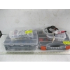 Image 1 : MISC. PLASTIC STORAGE BOXES W/CONTENTS