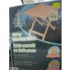 Image 3 : BEAR CHAIR KIT & FOLDING WOOD TABLE