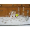 Image 1 : 3 DECANTERS & ASST. CRYSTAL GLASSES
