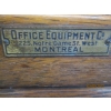 Image 4 : 4 DRAWER WOODEN FILING CABINET