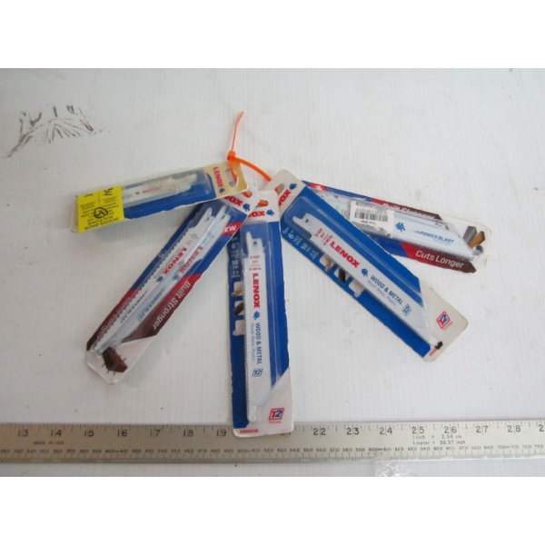 BUNDLE OF SAWZALL BLADES