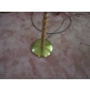 Image 3 : MILK GLASS & WOOD FLOOR LAMP