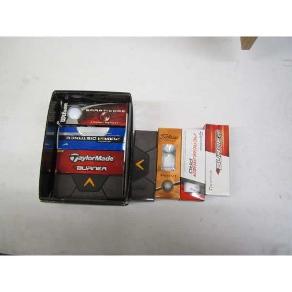 NEW GOLF BALLS - 8 SLEEVES