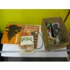 Image 2 : 2 BOXES OF MISC. ELECTRONIC ITEMS, BOOKS, ETC.