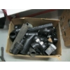 Image 2 : BIN & 2 BOXES OF MISC. PIPE FITTINGS, ETC.