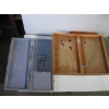 Image 2 : 3 WOODEN BOXES & A STORAGE BOX