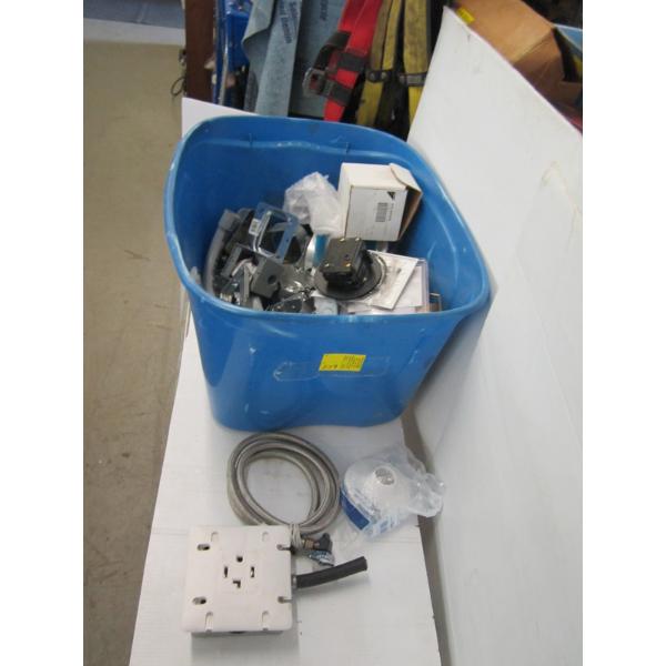 CONTAINER OF ASST. NEW ELECTRICAL