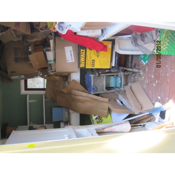 CONTENTS OF SM. GARDEN SHED