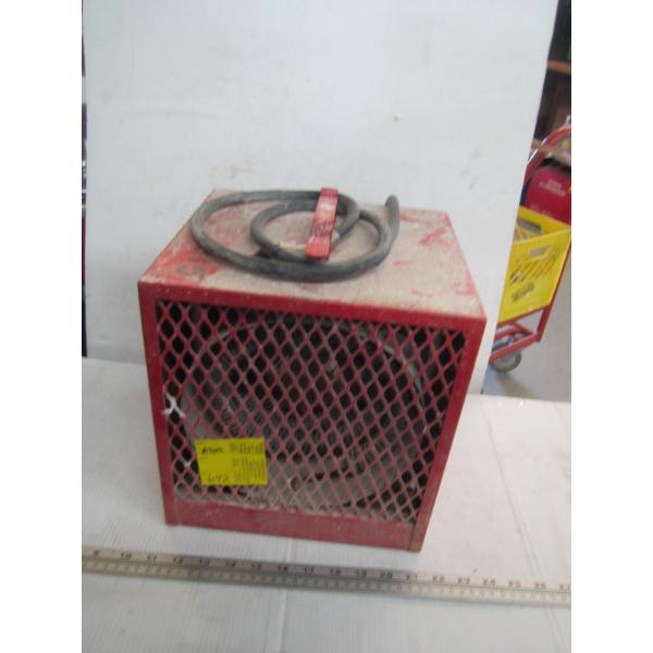 RED CONSTRUCTION HEATER